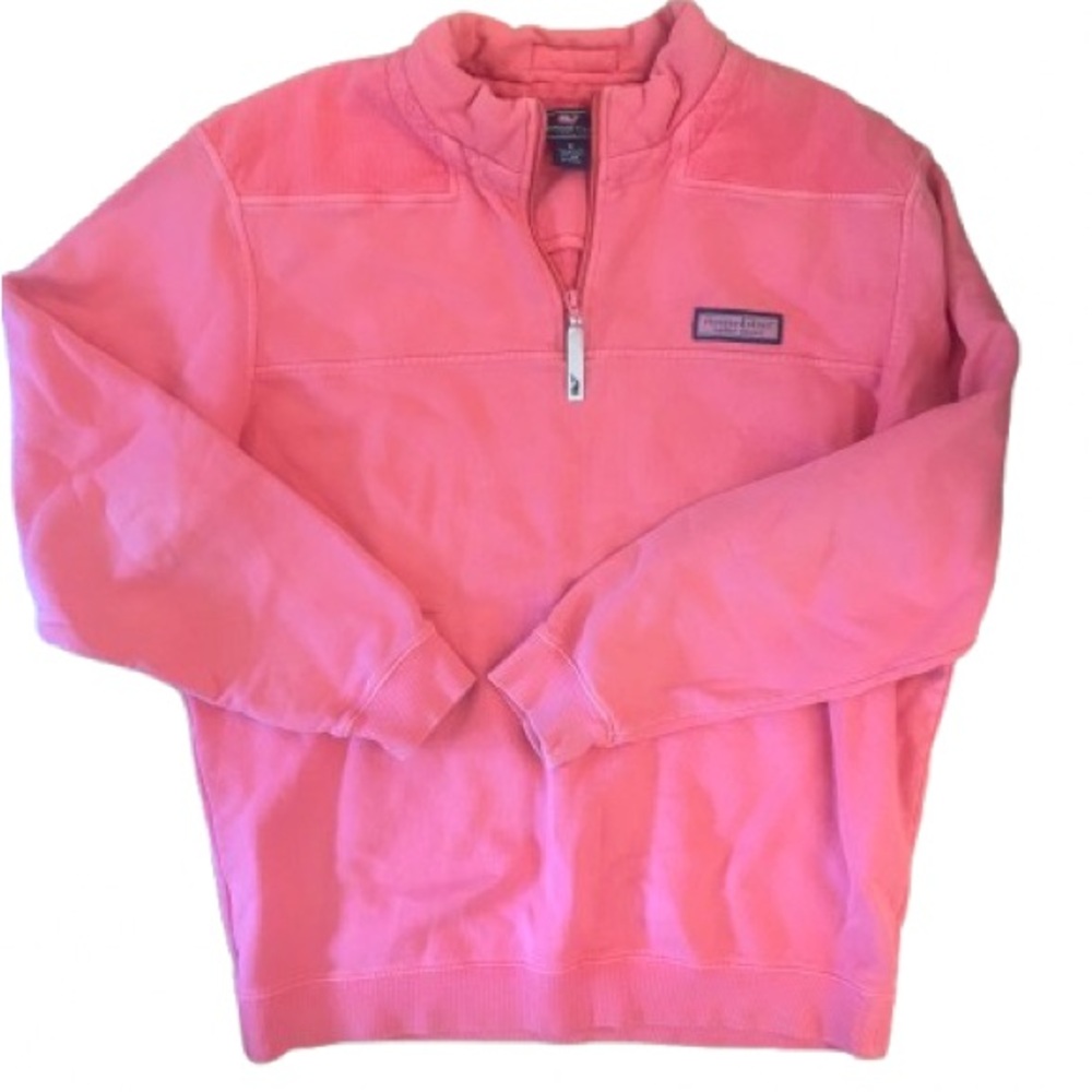 Vineyard Vines Cord Shoulder 1/4 Zip Sweatshirt Med